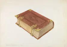 Dutch Bible, 1935/1942. Creator: David S De Vault