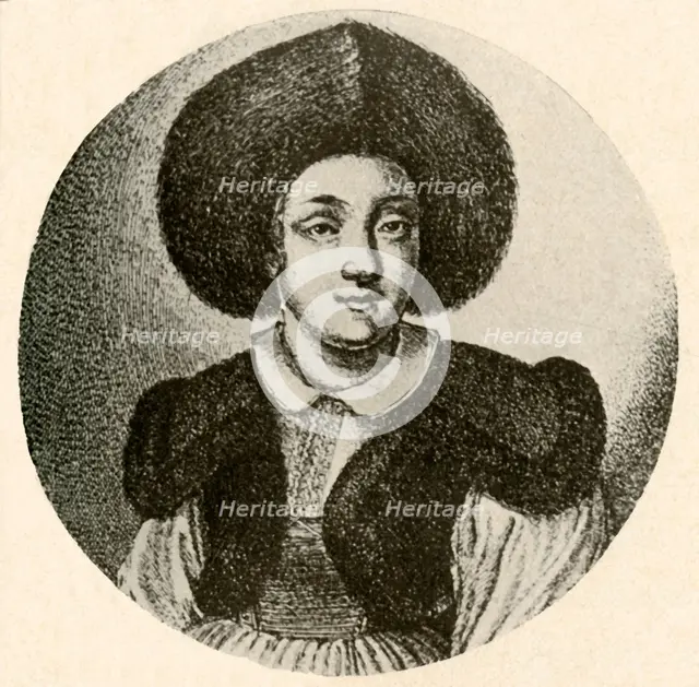 'Dutch girl in fur cap and fur-trimmed jacket', 1641, (1937). Creator: Unknown.