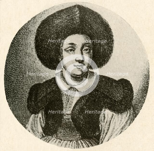 'Dutch girl in fur cap and fur-trimmed jacket', 1641, (1937). Creator: Unknown.