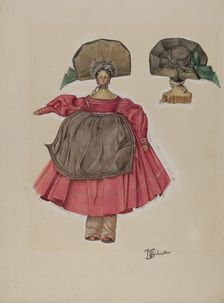 Dutch Doll, c. 1937. Creator: Beverly Chichester