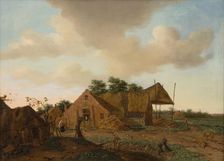 Dutch Farm, 1676. Creator: Emanuel Murant