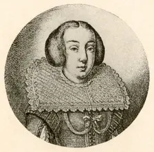Dutch lady, hair arranged in puffs at the side 1645, (1937). Creator: Unknown