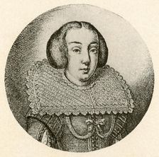 Dutch lady, hair arranged in puffs at the side 1645, (1937). Creator: Unknown