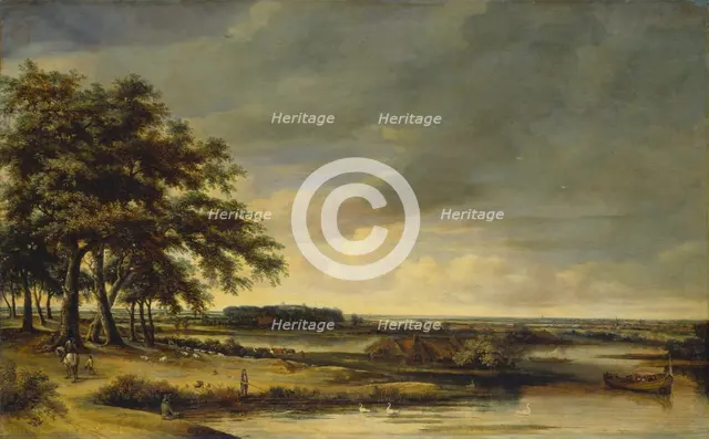 Dutch Landscape, c1660-1670. Creator: Philip Koninck.