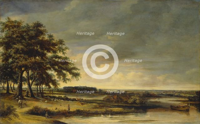 Dutch Landscape, c1660-1670. Creator: Philip Koninck.
