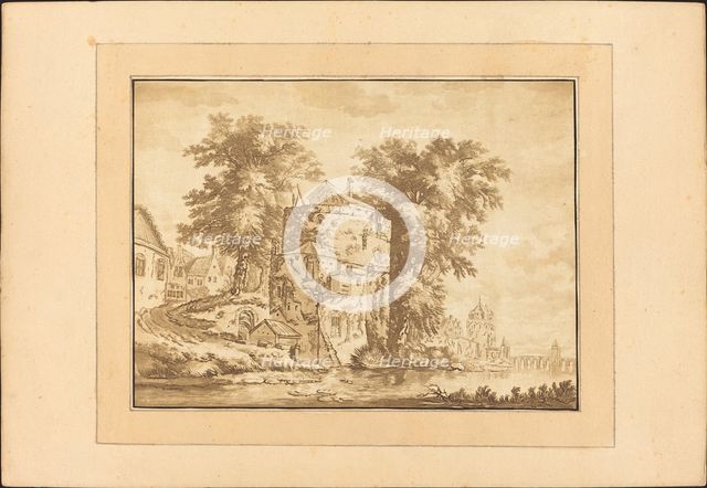 Dutch Landscape, published 1782. Creator: Regina Schönecker.
