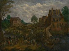 Dutch Market, 1750-1800. Creator: Unknown