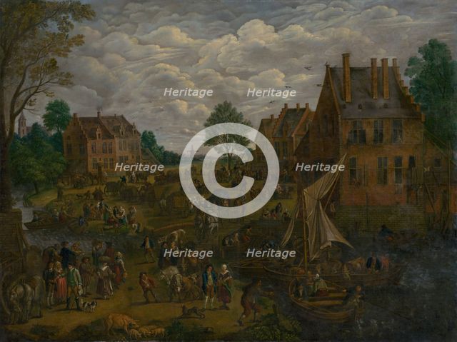 Dutch Market, 1750-1800. Creator: Unknown.