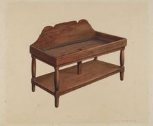 Dutch Sink, c. 1939. Creator: Ernest A Towers Jr