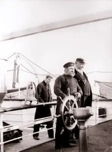 Dutch pilot, 1898.Artist: James Batkin