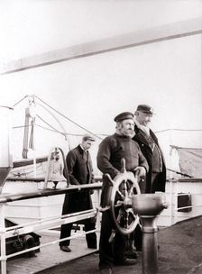 Dutch pilot, 1898.Artist: James Batkin