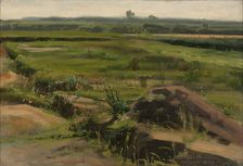 Dutch Plain Landscape, 1879. Creator: Victor Westerholm