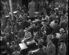 Dutch Refugees Fleeing Aboard Ships in the Netherlands, 1940. Creator: British Pathe Ltd