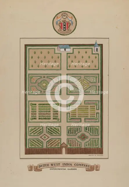 Dutch West India Company, c. 1936. Creator: Helen Miller.