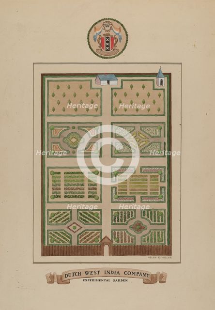 Dutch West India Company, c. 1936. Creator: Helen Miller.