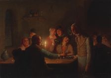 Dutch Tavern Scene, 1846. Creator: Johan Mengels Culverhouse