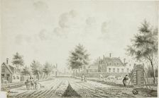 Dutch Village, c. 1750. Creator: Cornelis Pronk