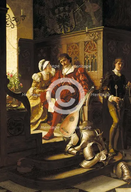 'Duty', 1883.  Artist: Edmund Blair Leighton