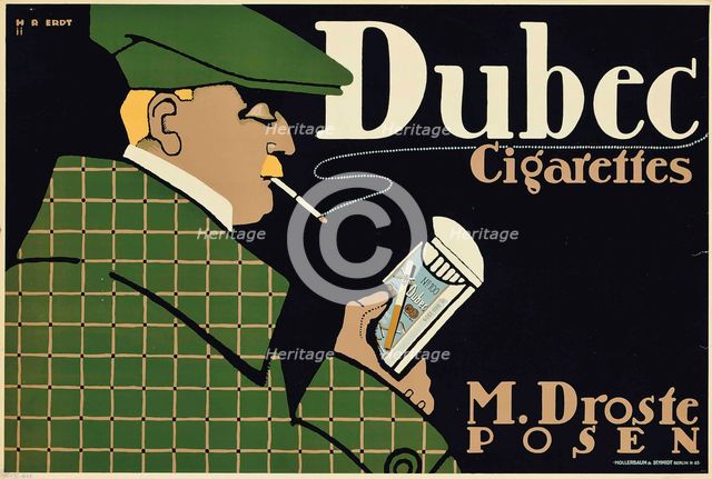 Dubec Cigarettes, c1910.