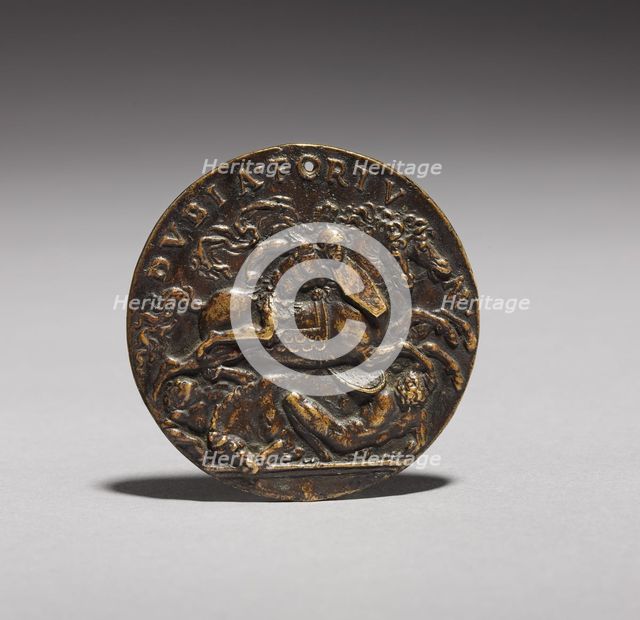 Dubia Fortuna , c. 1505. Creator: Moderno (Italian, 1467-1528); Workshop, and.