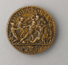 Dubia Fortuna (reverse), 16th century. Creator: Antico (Italian, c. 1460-1528)