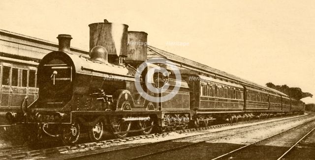 'Dublin-Belfast Express, Great Northern of Ireland Railway', 1930. Creator: Unknown.