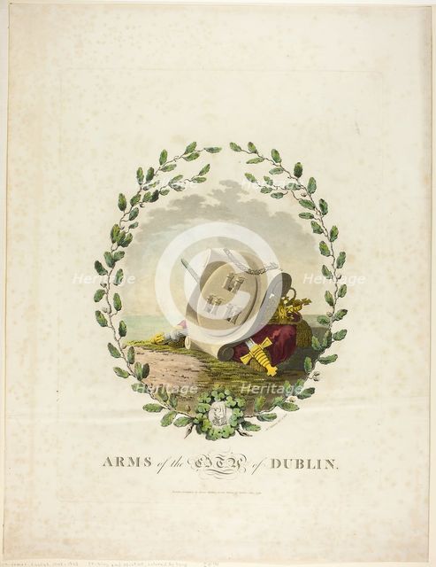 Dublin, published July 1792. Creator: James Malton.
