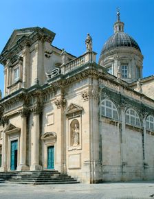 Dubrovnik Cathedral, Croatia. Creator: Peter Thompson