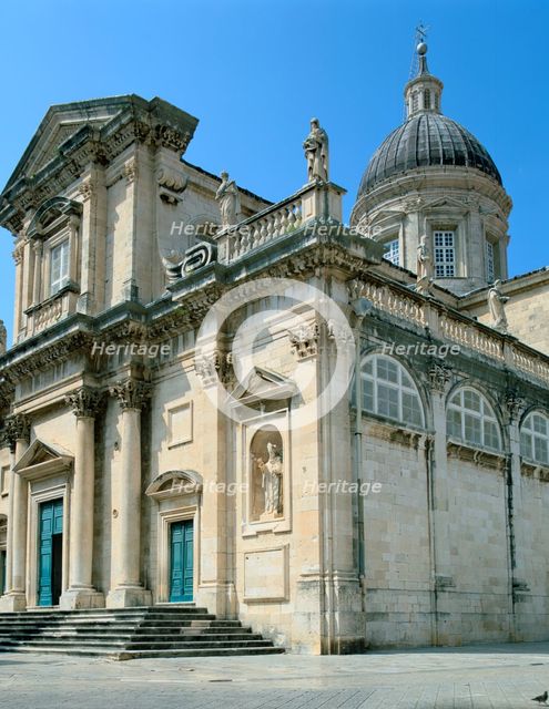 Dubrovnik Cathedral, Croatia. Creator: Peter Thompson.