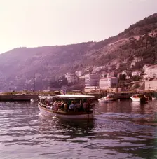 Dubrovnik from the sea, Yugoslavia, c1955. Creator: Arthur Charles Kirby Ware