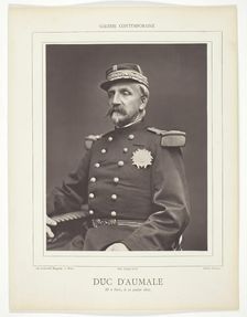 Duc D'Aumale, 1876/78. Creator: Eugène Appert