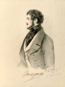 Duc de Guiche 1842. Creator: Richard James Lane