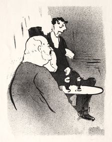 Ducarre aux ambassadeurs, 1893. Creator: Henri de Toulouse-Lautrec (French, 1864-1901)
