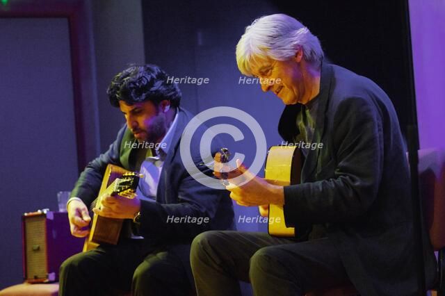 Ducato Piotrowski and Nils Solberg, Birley Centre, Eastbourne, East Sussex, September 2015.  Artist: Brian O'Connor.