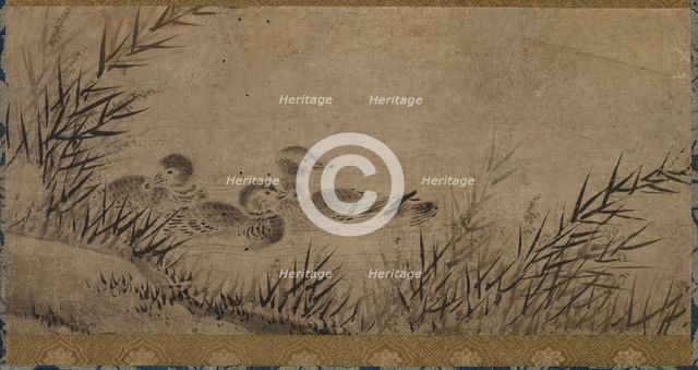 Ducks and Reeds, 17th century. Creator: Unknown.
