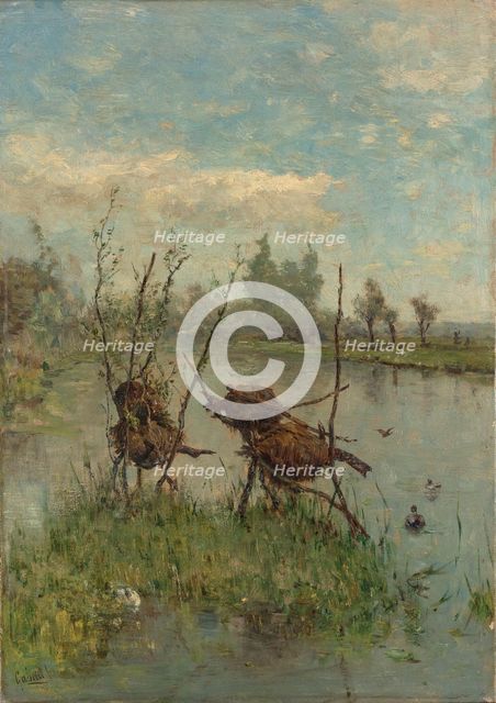 Ducks’ Nests, c.1890-c.1900. Creator: Paul Joseph Constantin Gabriel.