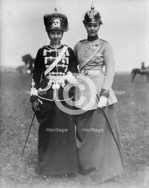 Duchess Brunswick & Crown Princess Cecilie, between c1910 and c1915. Creator: Bain News Service.