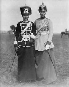 Duchess Brunswick & Crown Princess Cecilie, between c1910 and c1915. Creator: Bain News Service