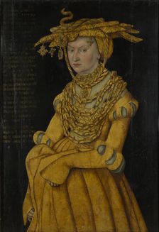 Duchess Catherine of Mecklenburg (1487-1561), after 1515. Creator: Cranach; Lucas; the Elder (1472-1553)