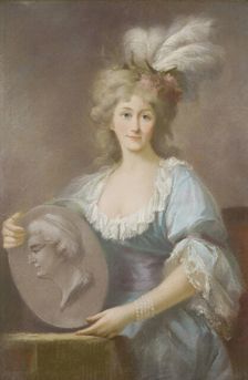 Duchess Dorothea of Courland, née Countess von Medem (1761-1821) , ca 1792