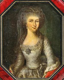 Duchess Elisabeth Christine of Brunswick-Wolfenbüttel-Bevern (1715-1797), Queen of Prussia, c.1740. Creator: Anonymous