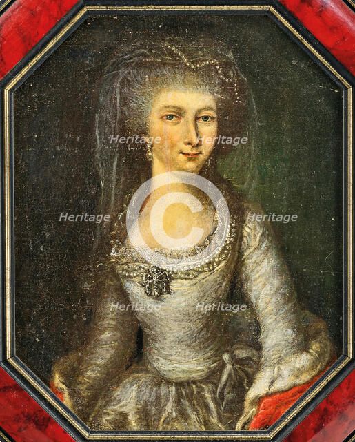 Duchess Elisabeth Christine of Brunswick-Wolfenbüttel-Bevern (1715-1797), Queen of Prussia, c.1740. Creator: Anonymous.