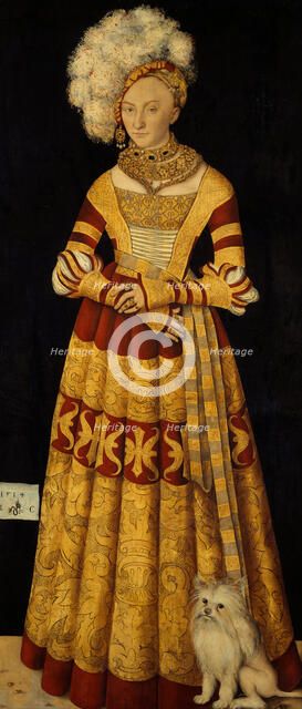 Duchess Katharina von Mecklenburg (1487-1561), 1514. Artist: Cranach, Lucas, the Elder (1472-1553)