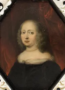 Duchess Mary Elisabeth of Saxony, 1638-1678. Creator: Jurgen Ovens