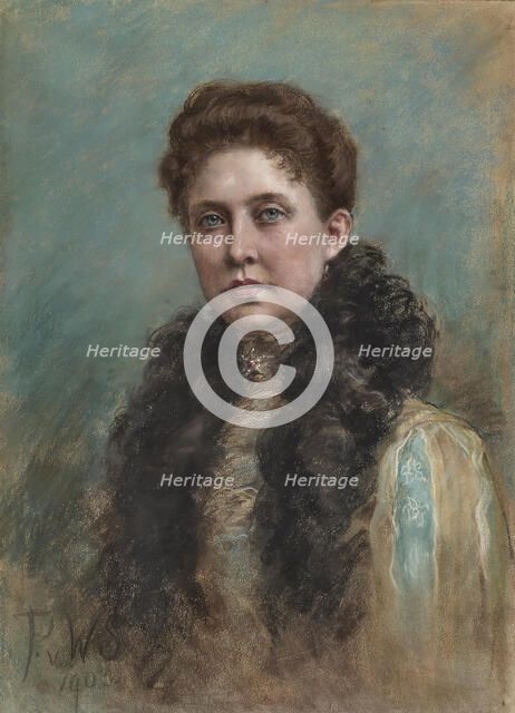 Duchess Margarete Sophie of Württemberg, Archduchess of Austria (1870-1902) , 1903. Creator: Wächter (Wächter-Spittler), Paula von (1860-1944).