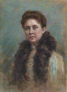Duchess Margarete Sophie of Württemberg, Archduchess of Austria (1870-1902) , 1903. Creator: Wächter (Wächter-Spittler), Paula von (1860-1944)