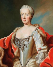 Duchess Maria Anna Josepha of Bavaria (1734-1776), Margravine of Baden-Baden. Creator: Desmarées, George (1697-1776)