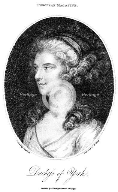 Duchess of York, 1791. Artist: Bromley