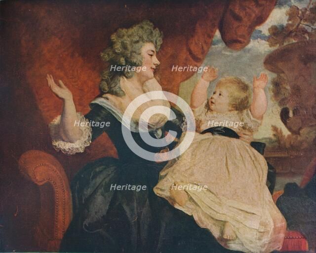 'Duchess of Devonshire and Child', c1786. Artist: Sir Joshua Reynolds.