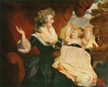 Duchess of Devonshire and Child c1786, (c1912). Artist: Sir Joshua Reynolds